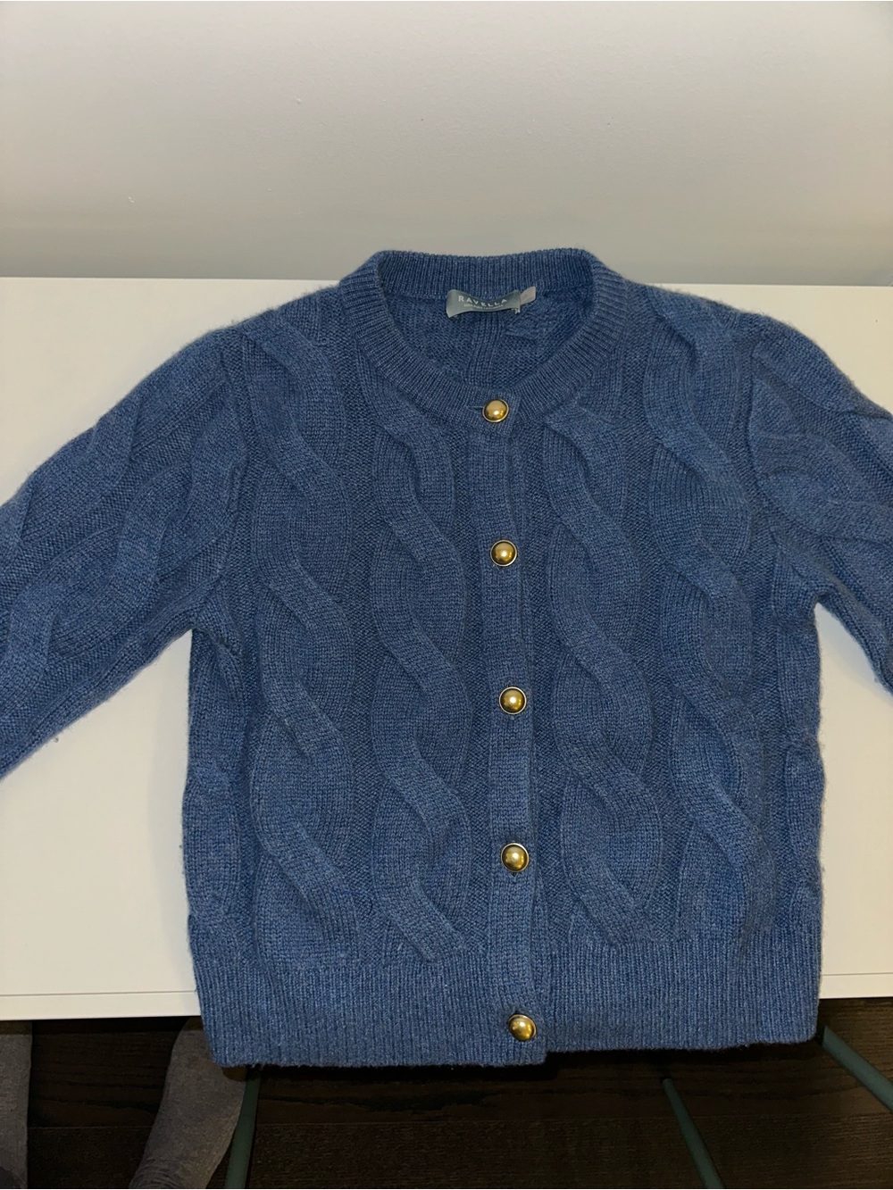 Ravella Chamonix Cable Cashmere Cardigan